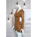 Hot Sale Women's Suede Fabric Dress